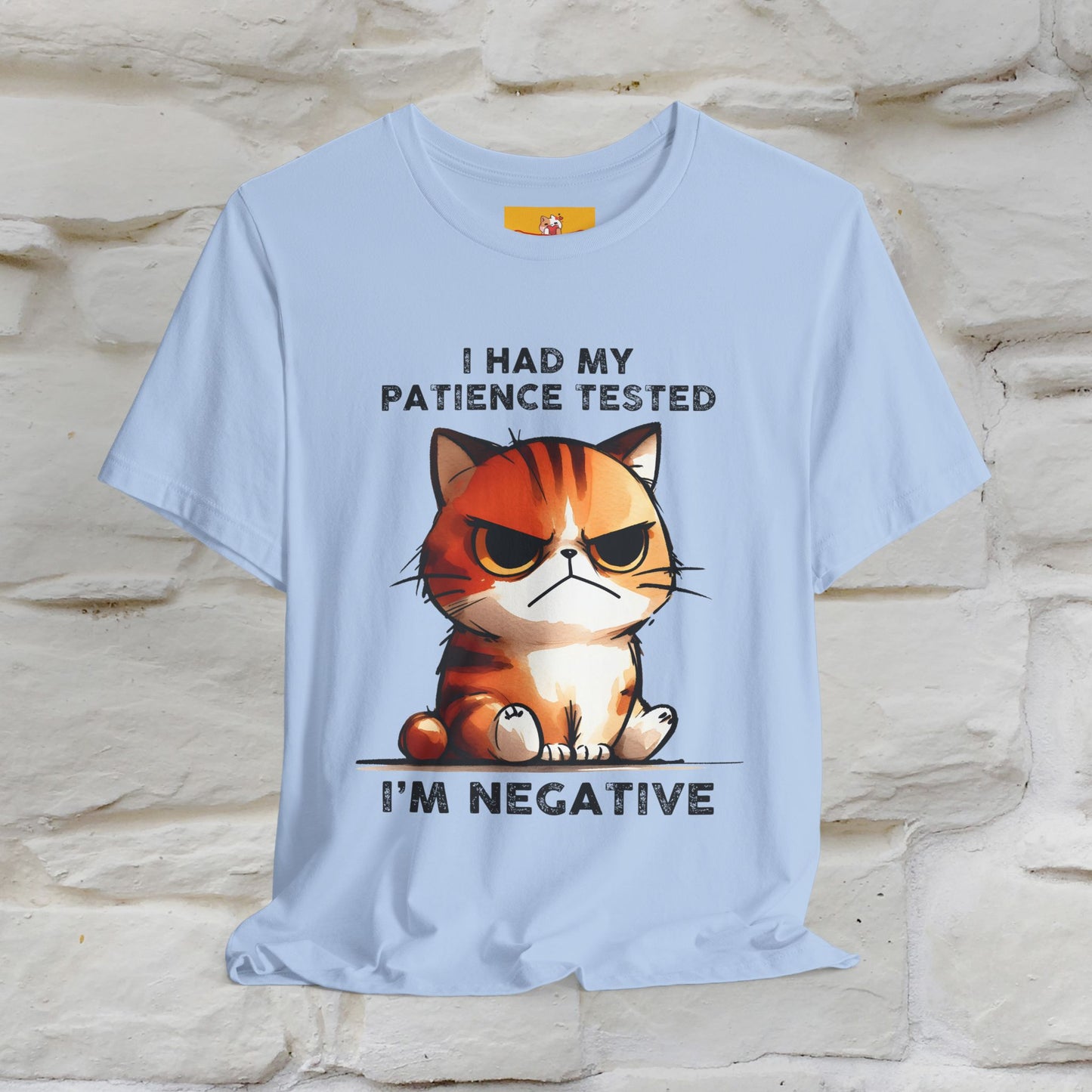 ''I Had My Patience Tested, I'm Negative''| CatT-Shirt | Nunu&Miao Studio