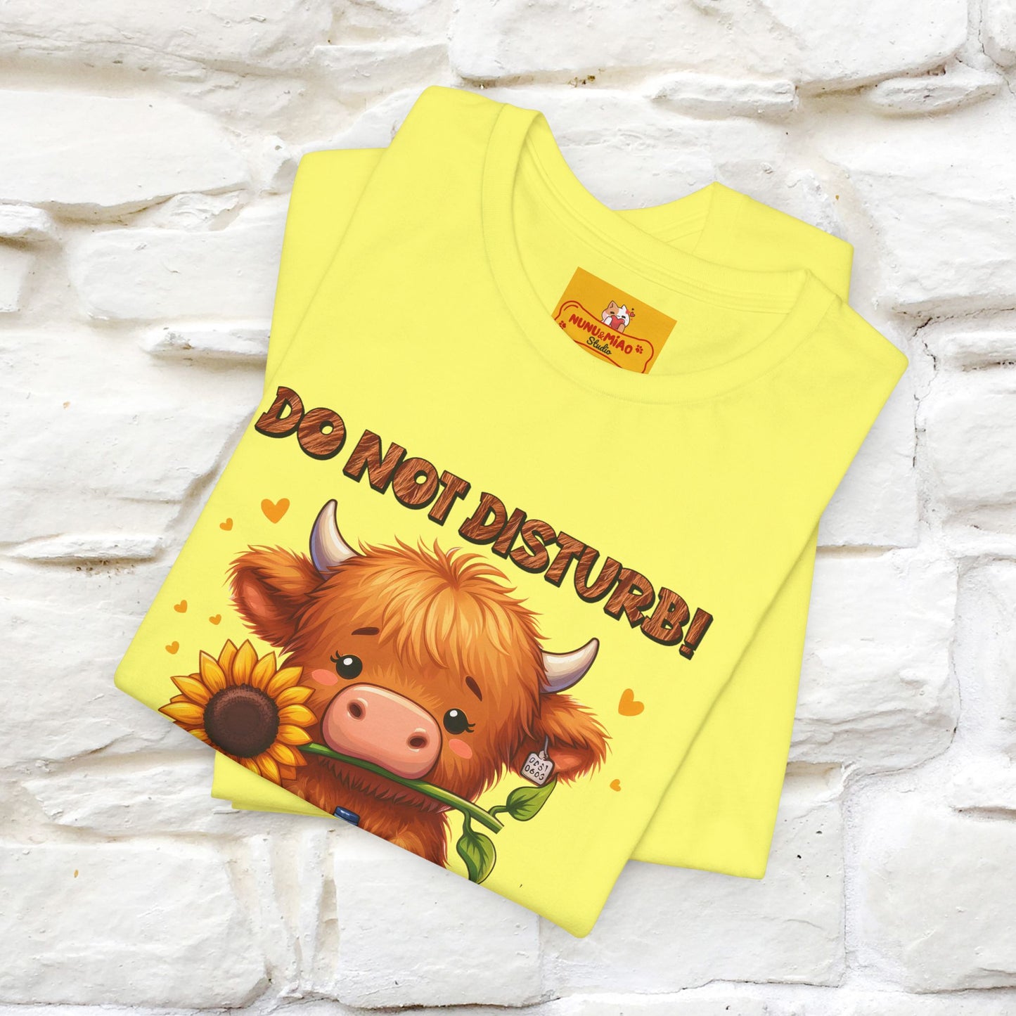"Do Not Disturb... " |Funny T-Shirt | Nunu&Miao Studio