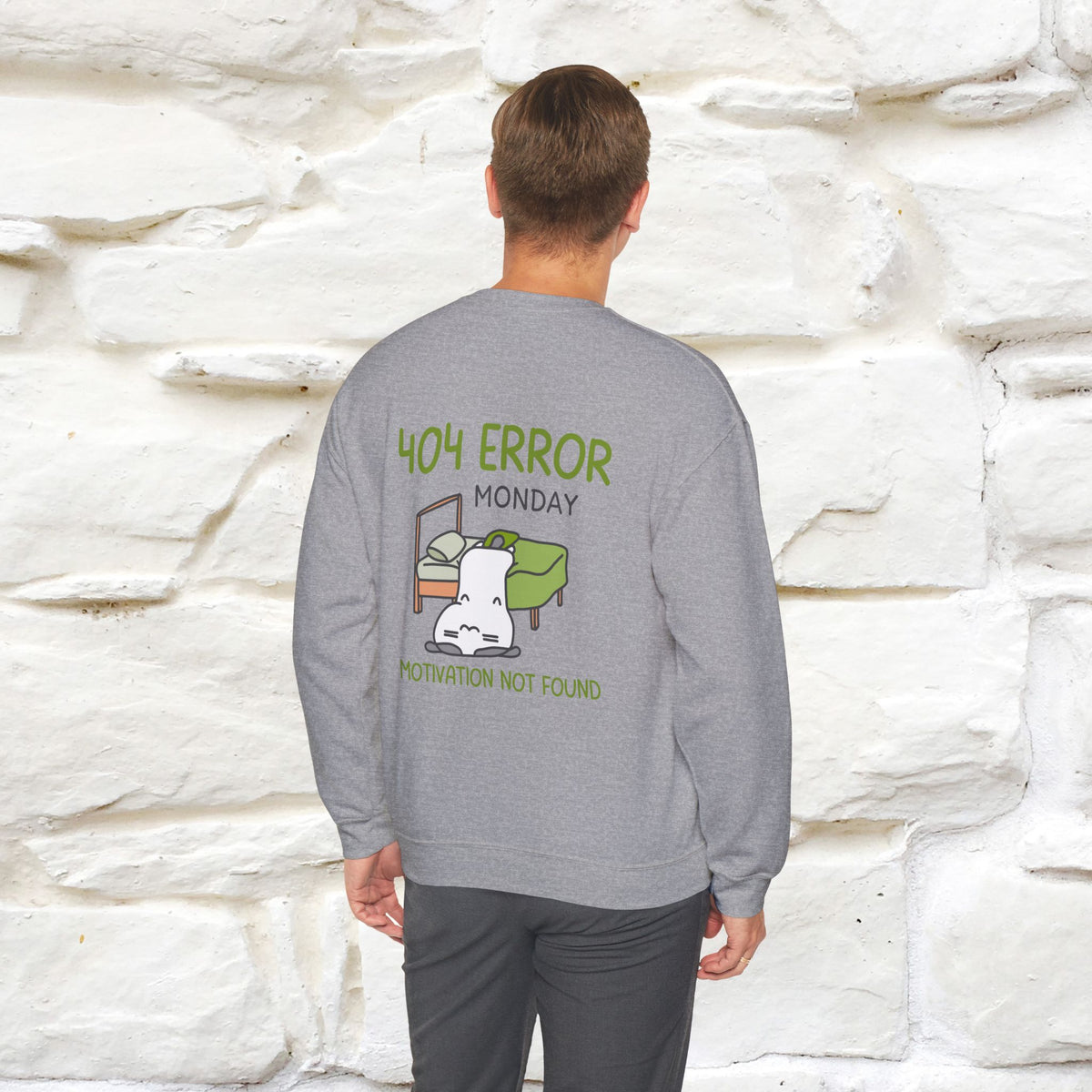 "404 Error'' |Cat Sweatshirt | Nunu&Miao Studio