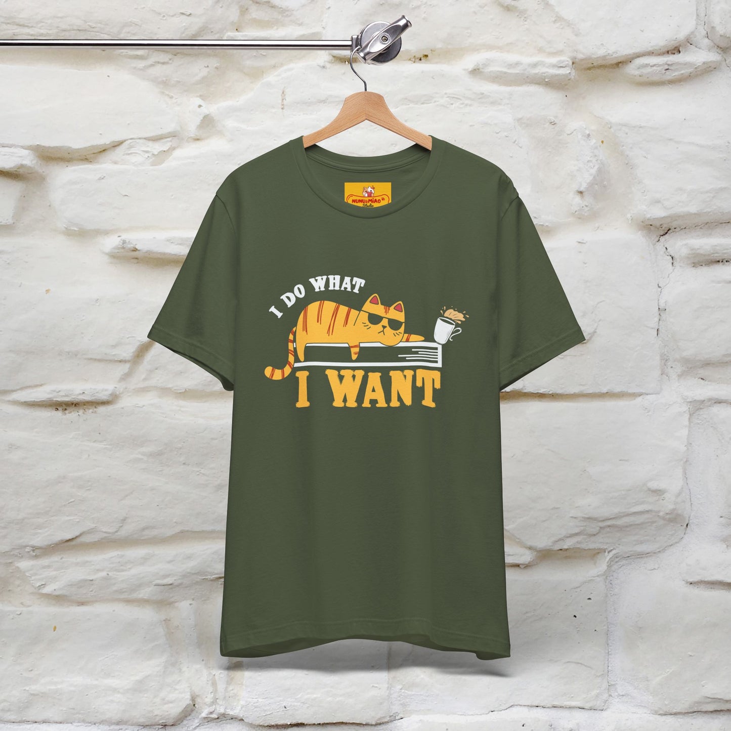 "I Do What I Want" Cat T-Shirt | Nunu & Miao Studio - Nunu&Miao Studio
