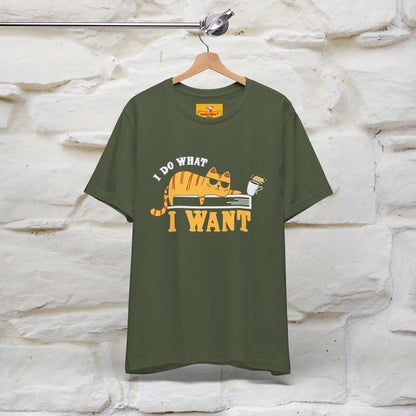 "I Do What I Want" Cat T-Shirt | Nunu & Miao Studio - Nunu&Miao Studio