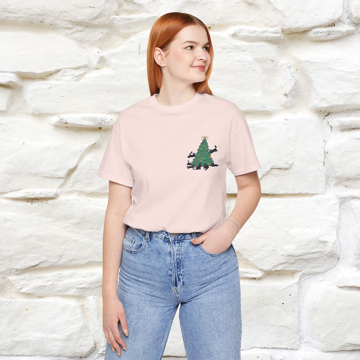 “Cat Christmas Tree” | Cat T-Shirt | Nunu&Miao Studio