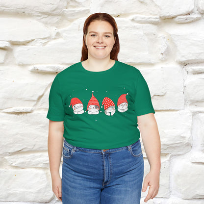 ''Christmas Cute'' |Cats T-shirt | Nunu&Miao Studio - Nunu&Miao Studio