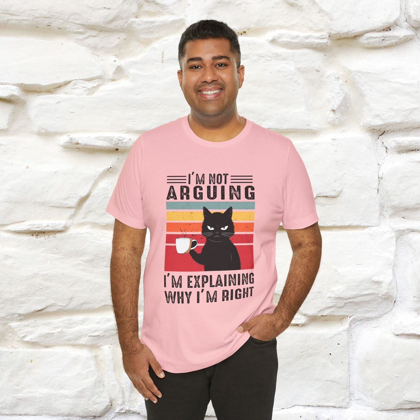I’m Not Arguing, I’m Explaining Why I’m Right Cat T-Shirt  Nunu&Miao Studio - Nunu&Miao Studio