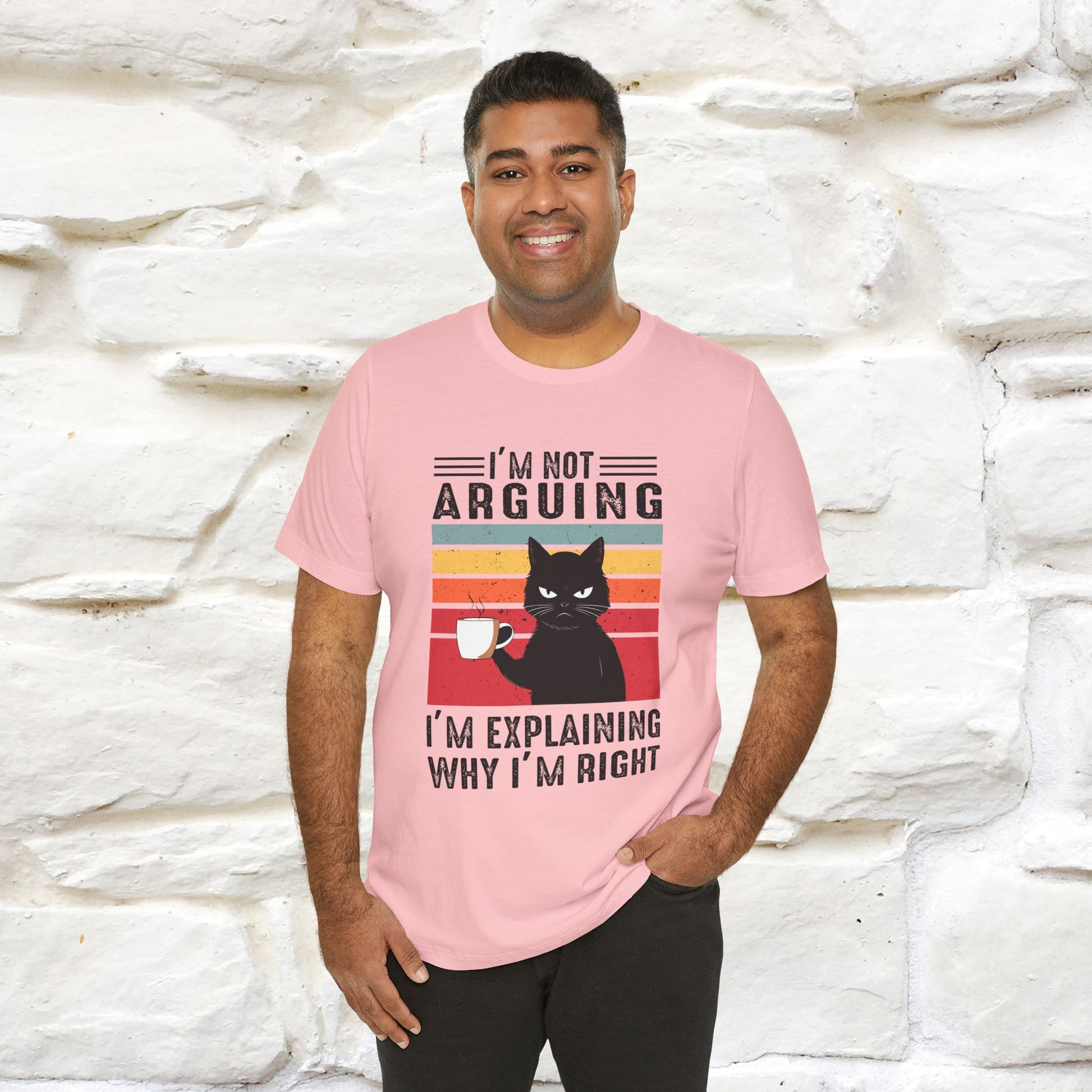 I’m Not Arguing, I’m Explaining Why I’m Right Cat T-Shirt  Nunu&Miao Studio - Nunu&Miao Studio