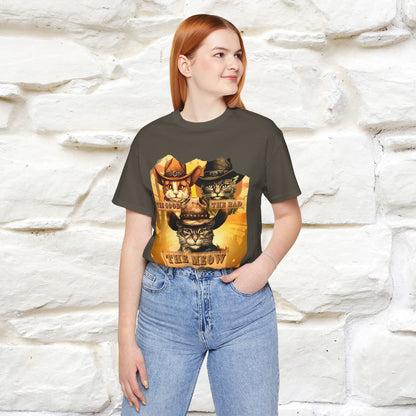 ''The Good, the Bad, and the Meow''| CatT-Shirt | Nunu&Miao Studio - Nunu&Miao Studio