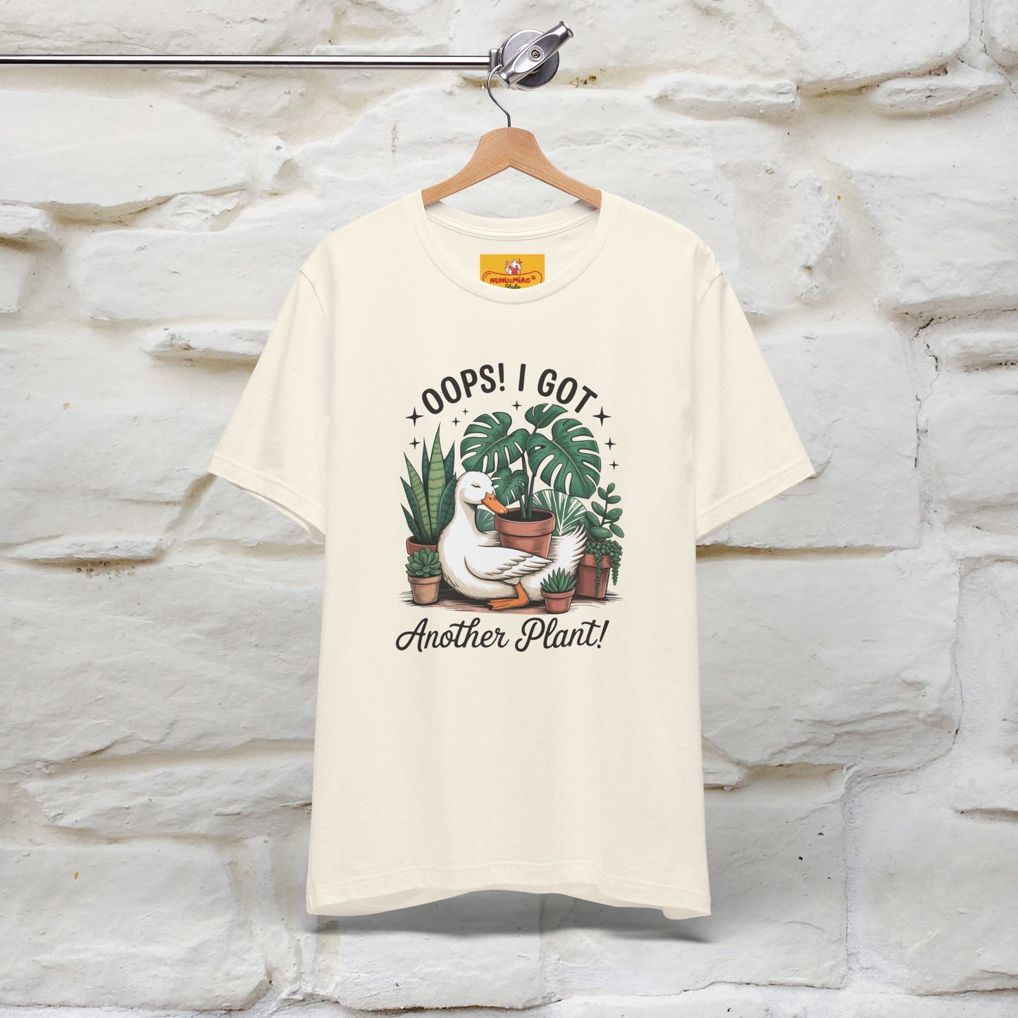 "Oops! I Got Another Plant" Plant T-shirt |Nunu&Miao Studio - Nunu&Miao Studio