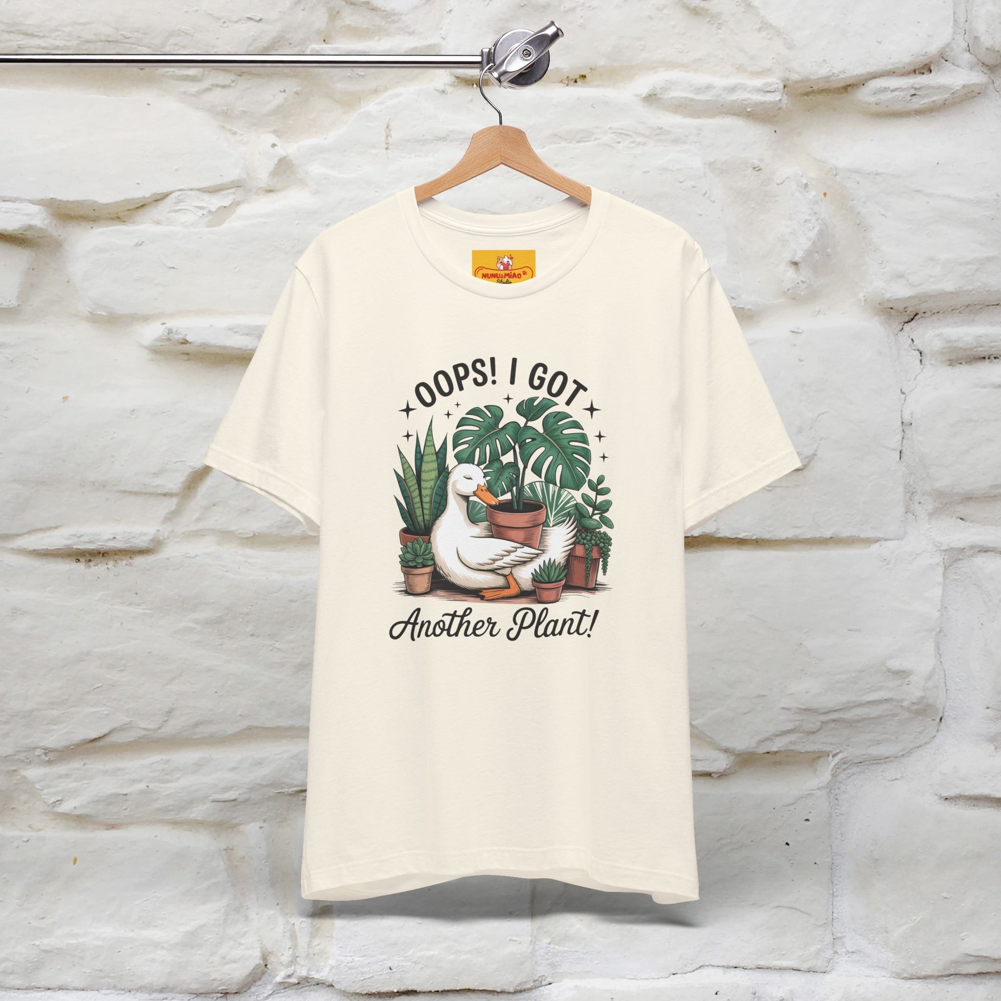 "Oops! I Got Another Plant" Plant T-shirt |Nunu&Miao Studio - Nunu&Miao Studio