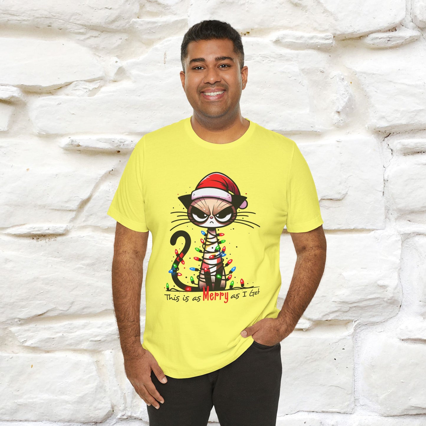 "This Is Merry As I Get" |Funny T-Shirt | Nunu&Miao Studio