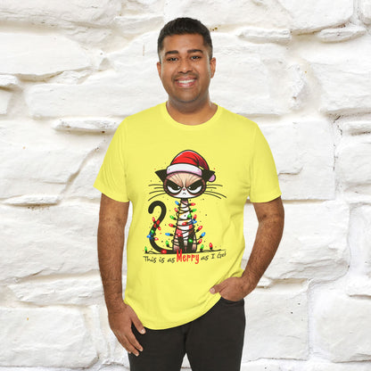 "This Is Merry As I Get" |Funny T-Shirt | Nunu&Miao Studio