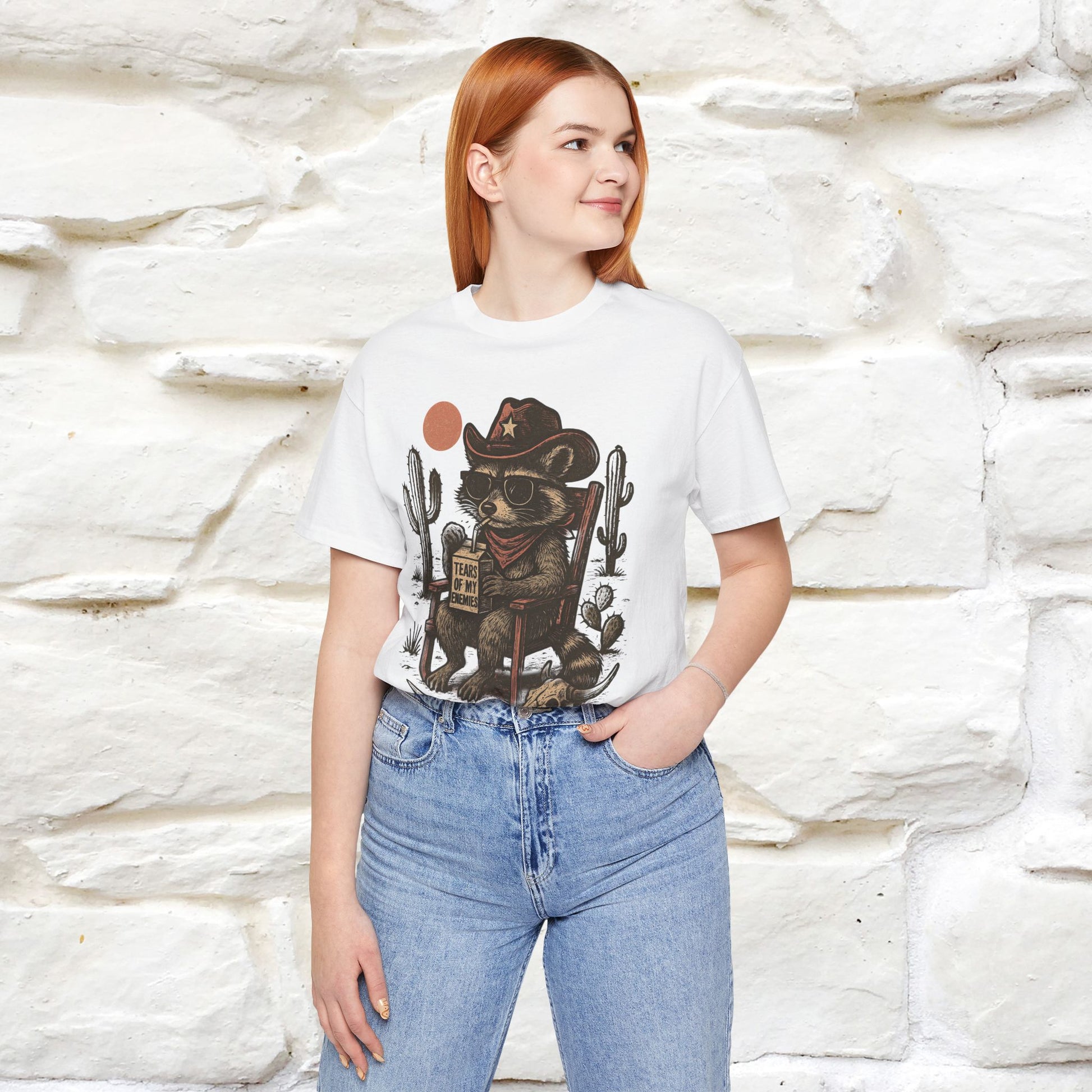 "Tears Of My Enemies" Cat T-shirt |Nunu&Miao Studio - Nunu&Miao Studio