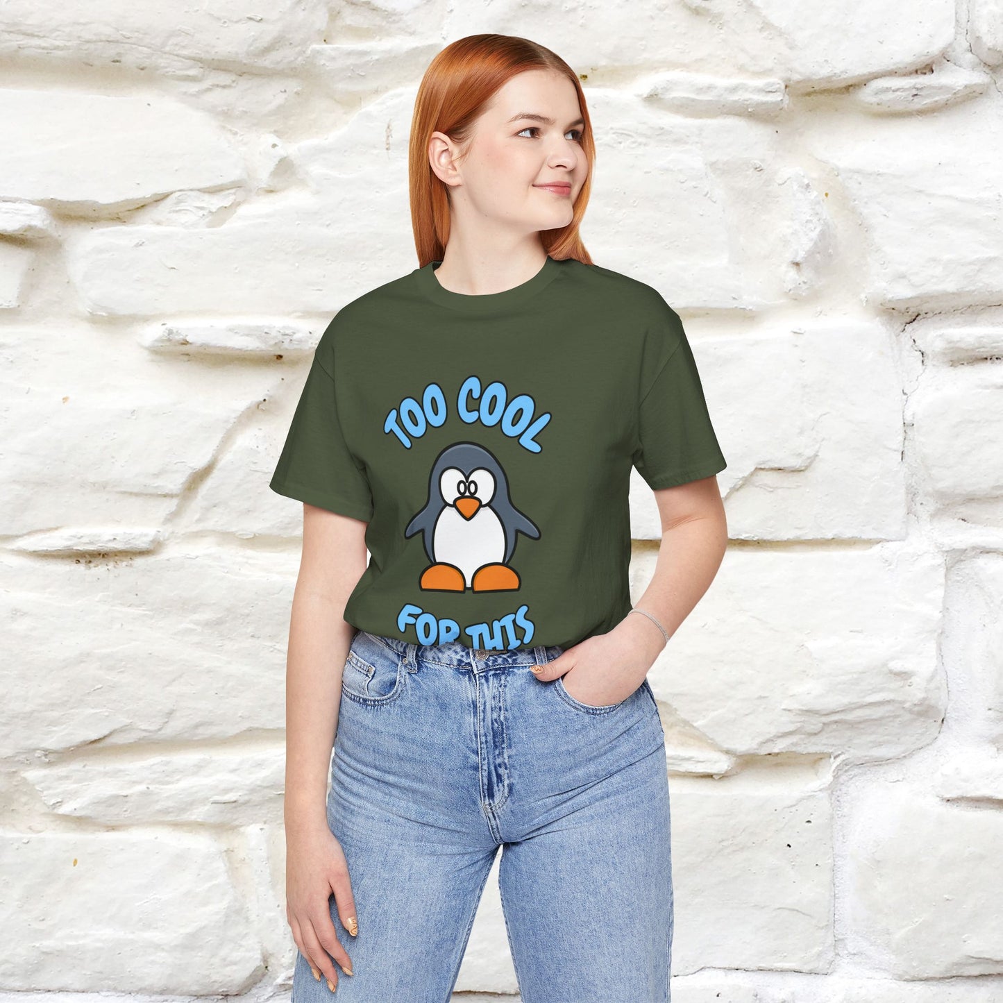''Too Cool For This" |Cat T-Shirt | Nunu&Miao Studio - Nunu&Miao Studio