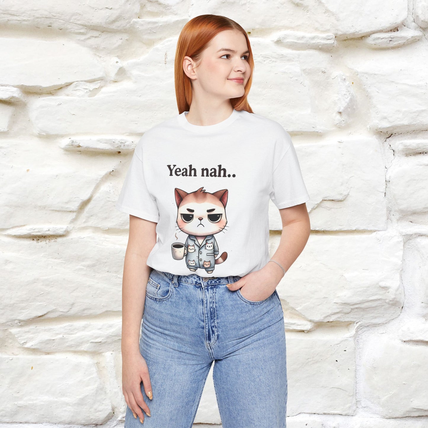 "Yeah Nah ... Not Today." |Funny Cat T-Shirt | Nunu&Miao Studio