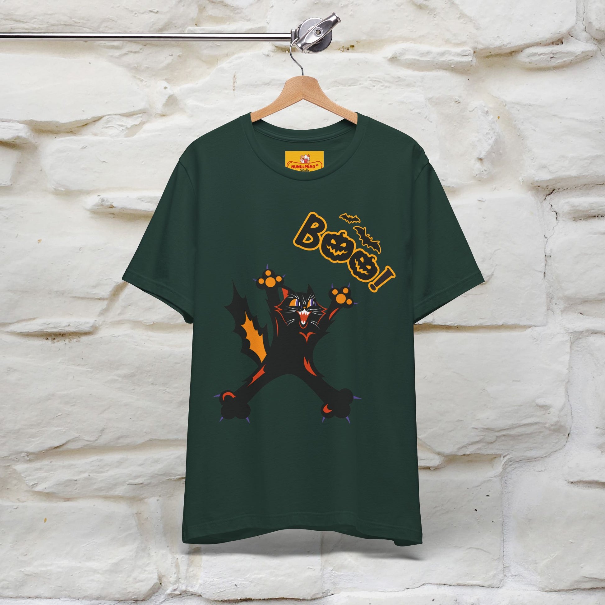 "Boo" Cat  T-shirt |Nunu&Miao Studio - Nunu&Miao Studio