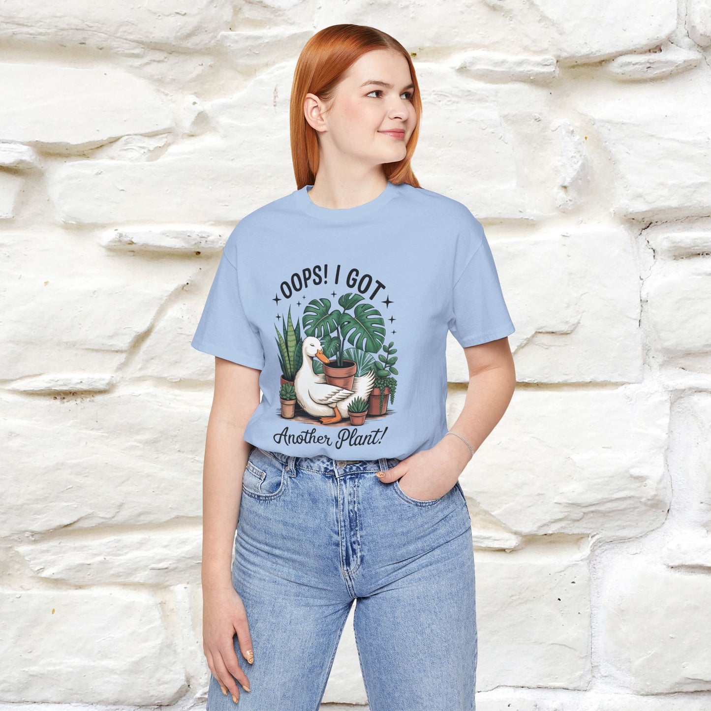 "Oops! I Got Another Plant" Plant T-shirt |Nunu&Miao Studio - Nunu&Miao Studio