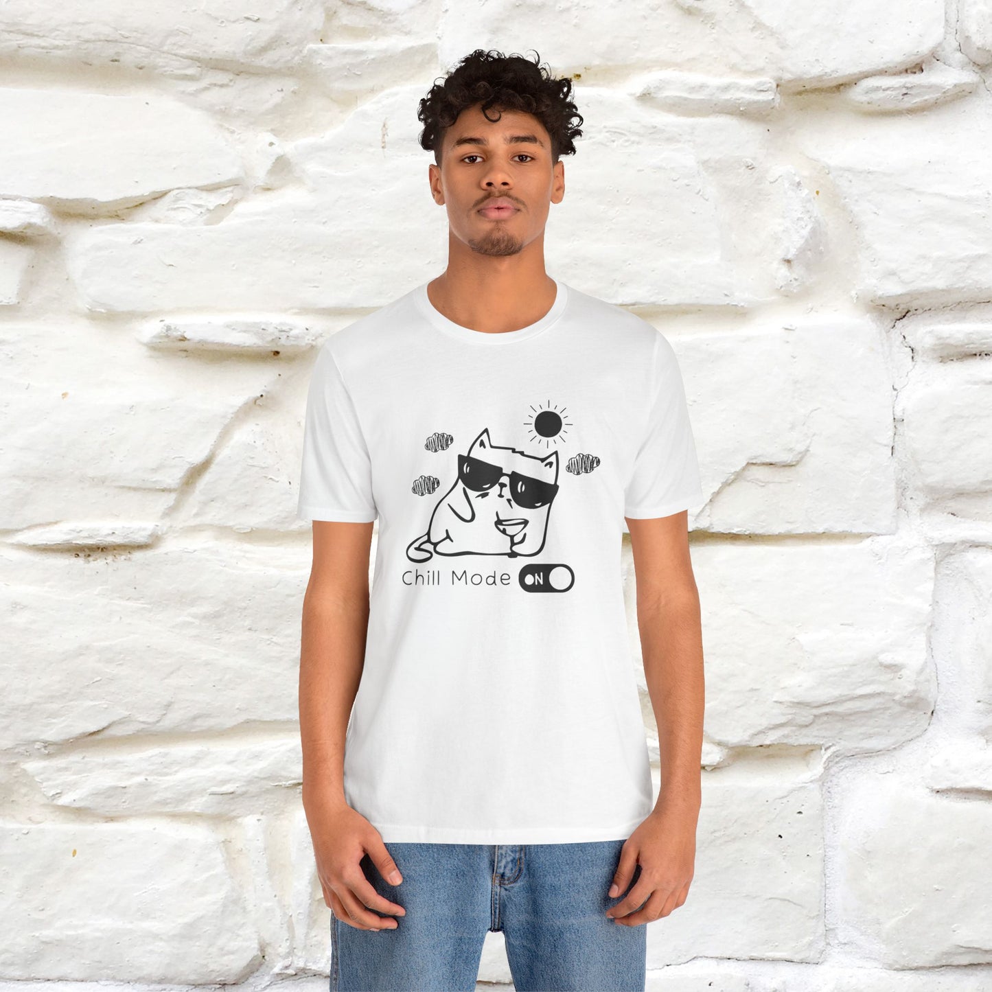 ''Chill Mode on'' Cat T-Shirt | Nunu&Miao Studio
