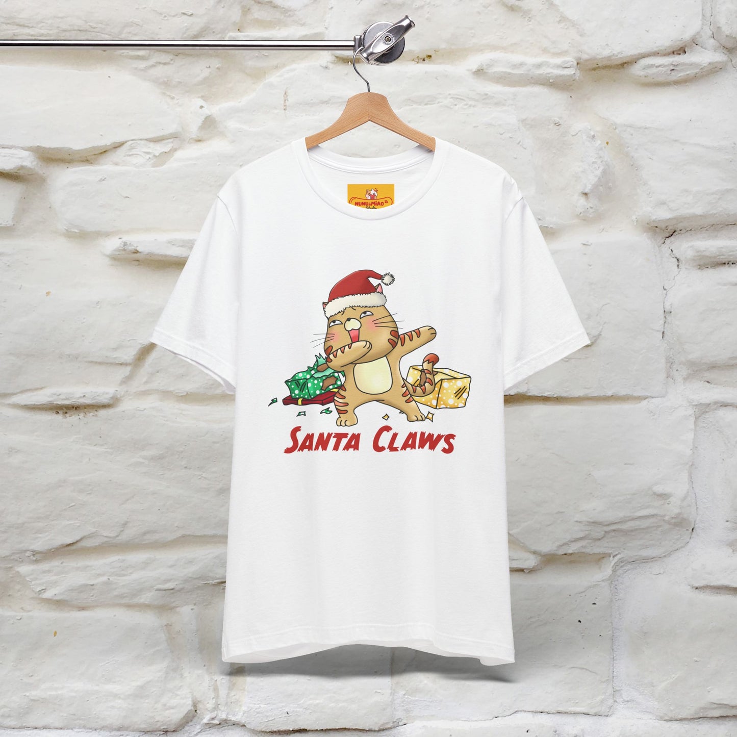"Santa Claws" |Funny Cat T-Shirt | Nunu&Miao Studio