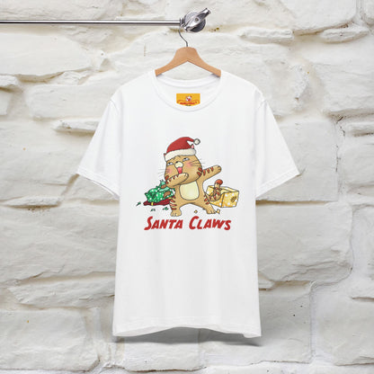 "Santa Claws" |Funny Cat T-Shirt | Nunu&Miao Studio