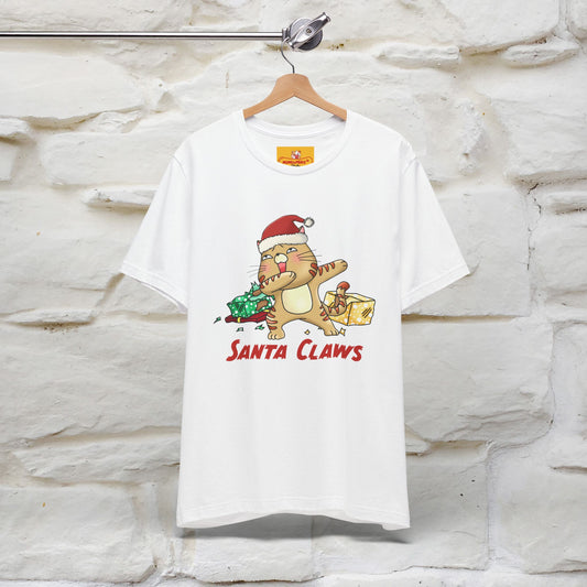 "Santa Claws" |Funny Cat T-Shirt | Nunu&Miao Studio