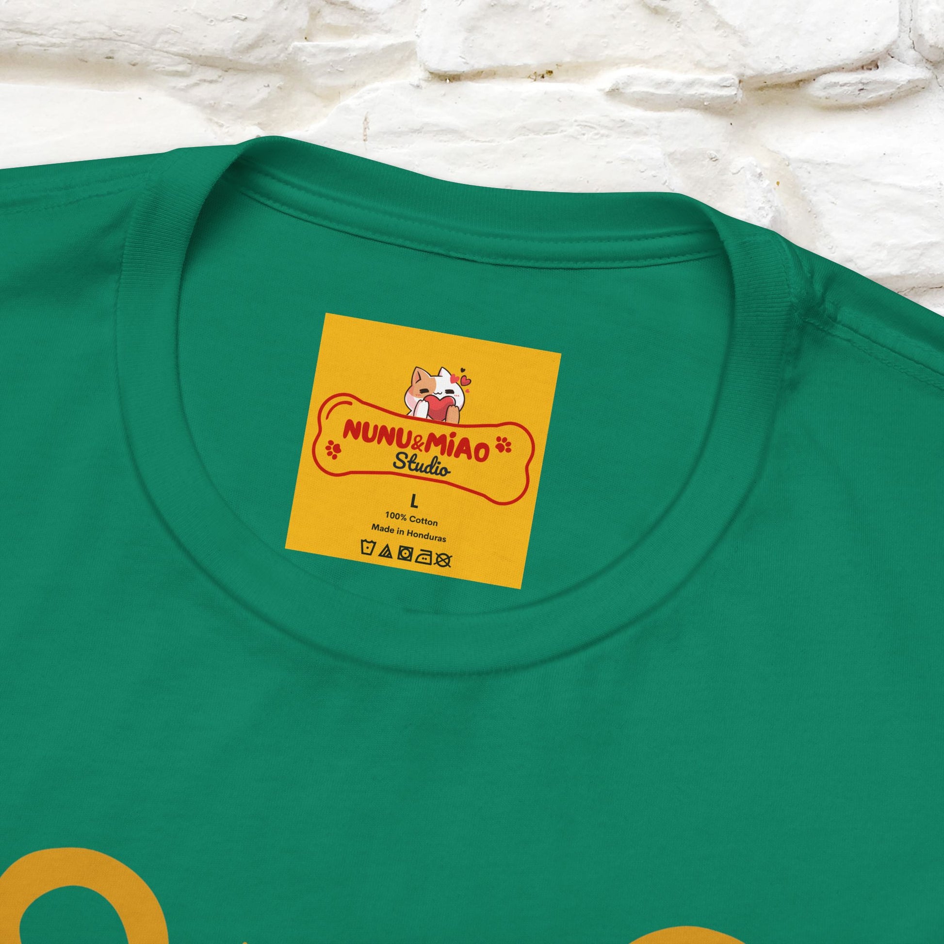 ''Power'' | Cat T-Shirt Front and Back Design | Nunu&Miao Studio - Nunu&Miao Studio