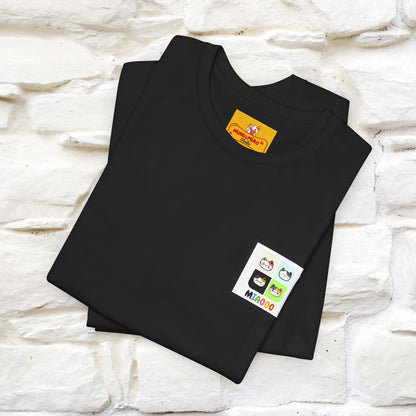 “Miaooo” | Cat T-Shirt | Front & Back Design | Nunu&Miao Studio