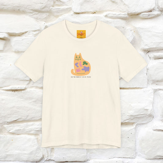 "Remember Your Why'' Cat T-Shirt Front and Back Design | Nunu&Miao Studio - Nunu&Miao Studio