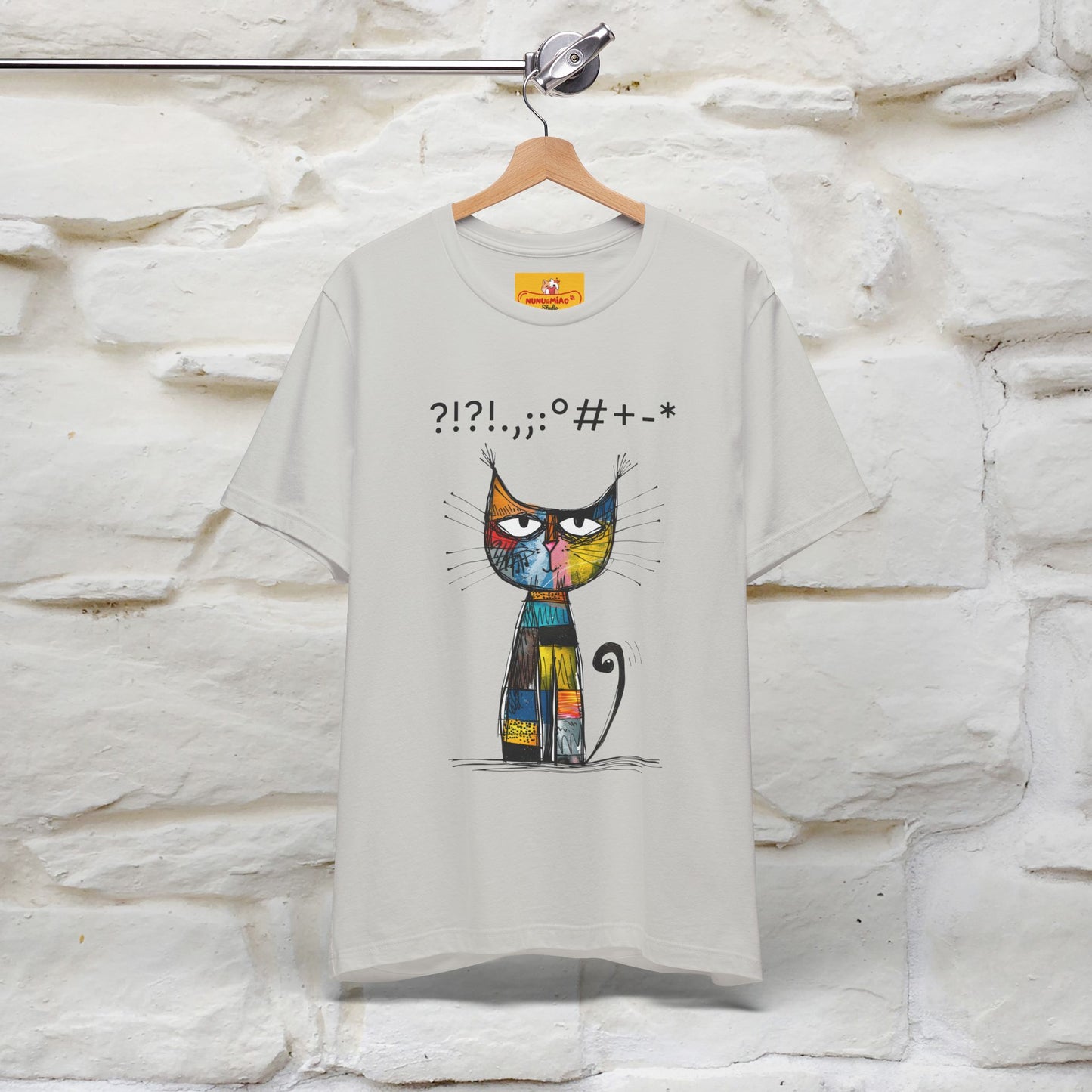 "Enigma" Cat T-shirt |Nunu&Miao Studio - Nunu&Miao Studio