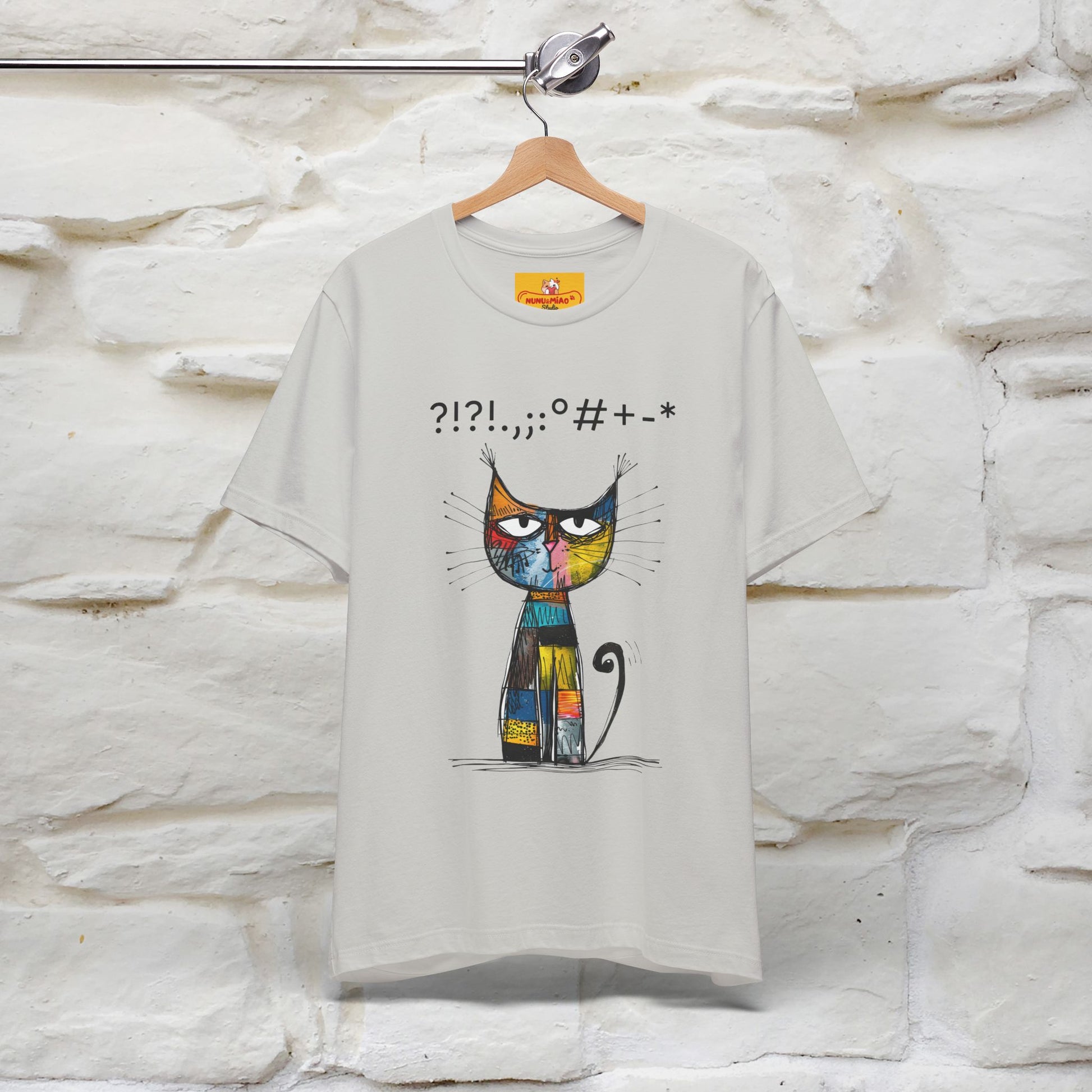 "Enigma" Cat T-shirt |Nunu&Miao Studio - Nunu&Miao Studio