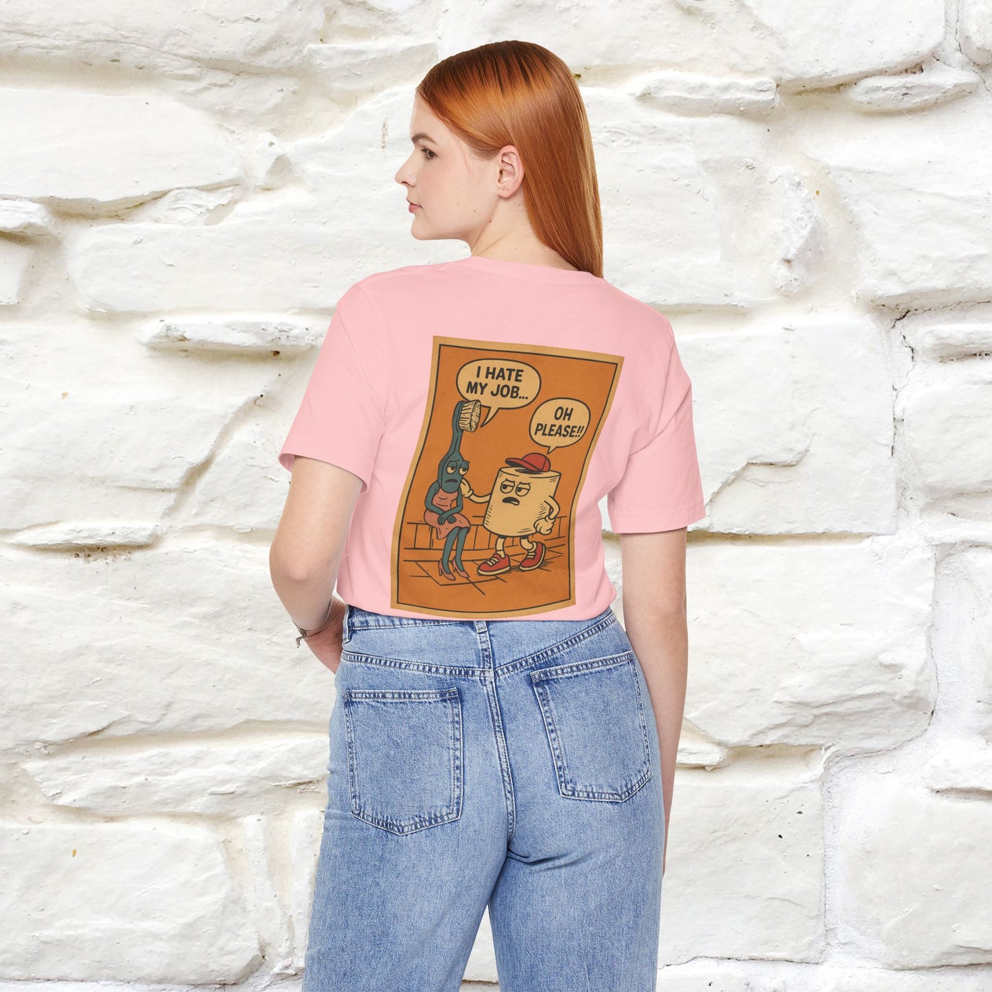 "I Hate My Job ... Oh Please" Funny Cat T-shirt |Nunu&Miao Studio - Nunu&Miao Studio