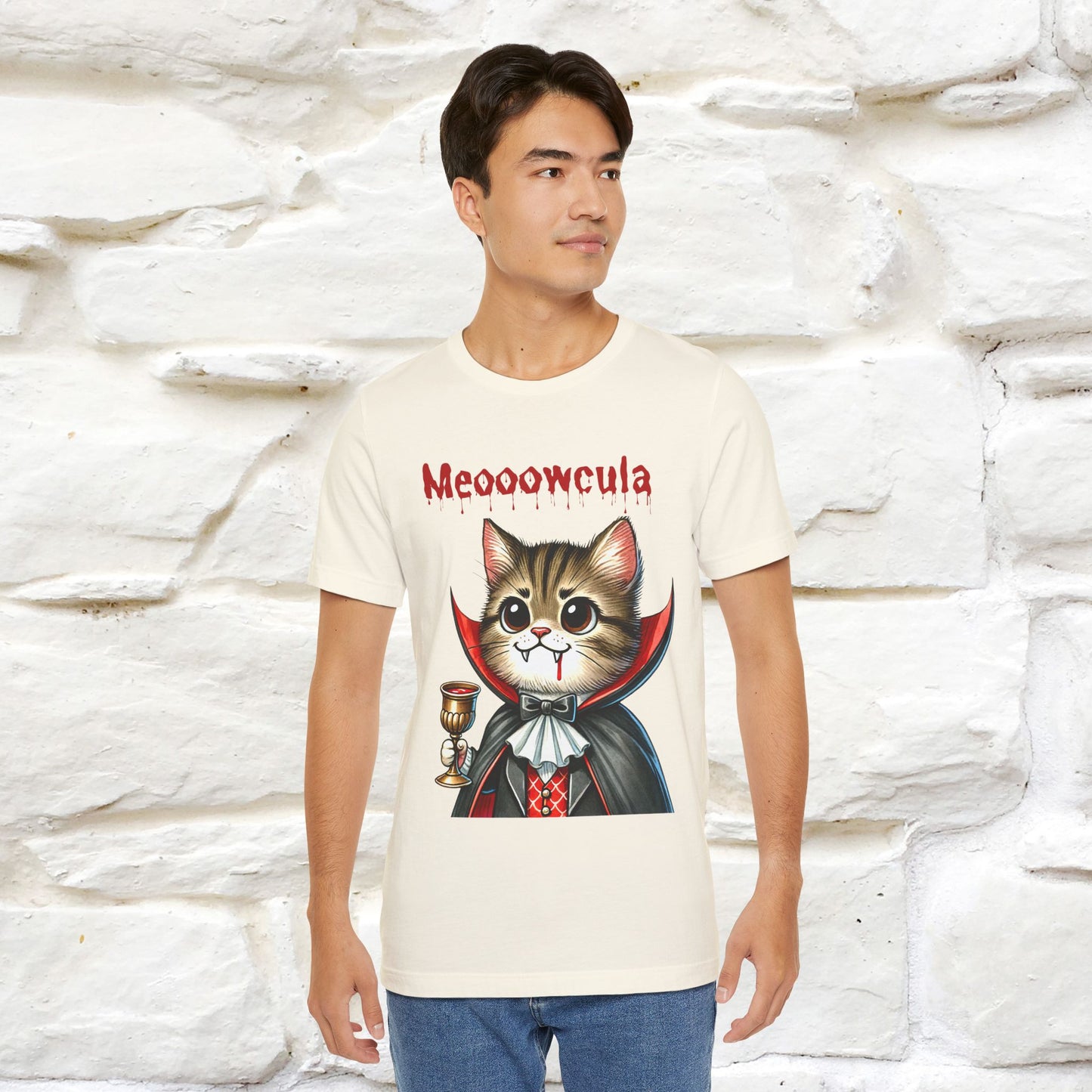 "Meooowcula" Cat T-shirt |Nunu&Miao Studio - Nunu&Miao Studio