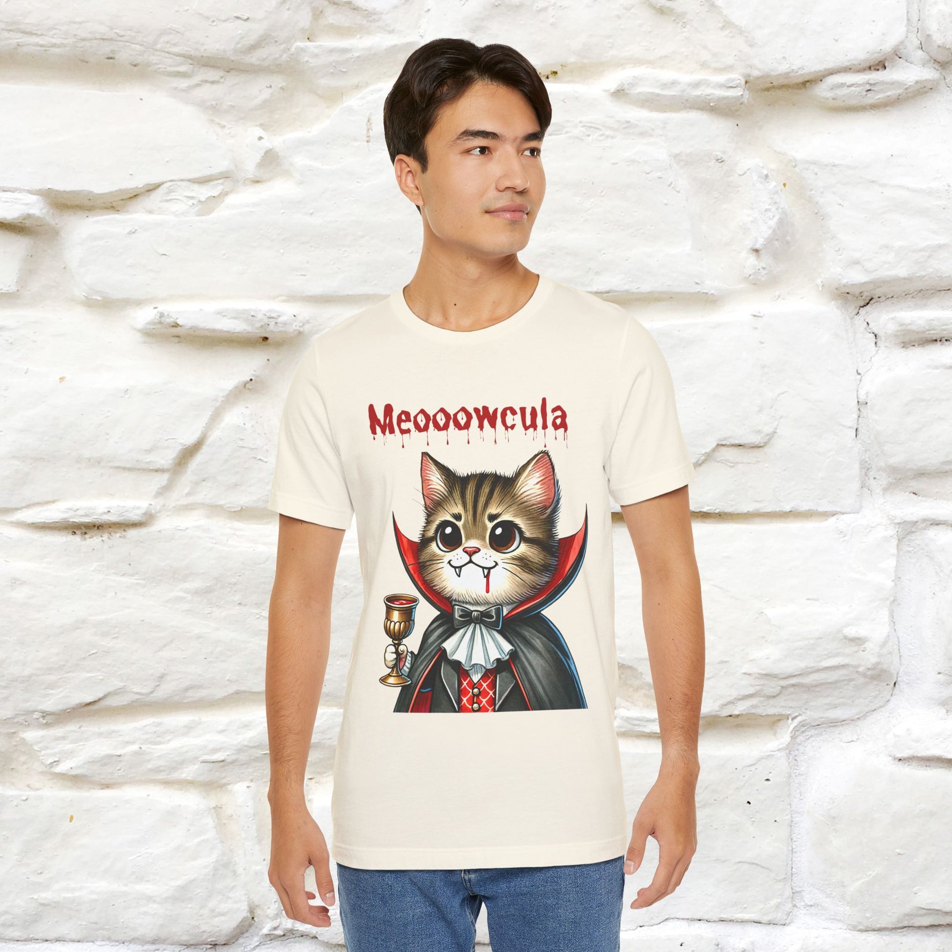 "Meooowcula" Cat T-shirt |Nunu&Miao Studio - Nunu&Miao Studio