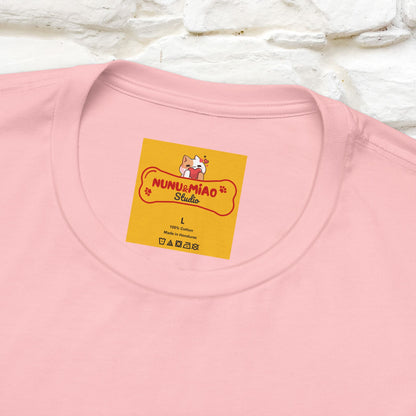 ''Be The Light" Cat T-Shirt| Front & Back Design | Nunu&Miao Studio - Nunu&Miao Studio