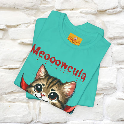 "Meooowcula" Cat T-shirt |Nunu&Miao Studio - Nunu&Miao Studio