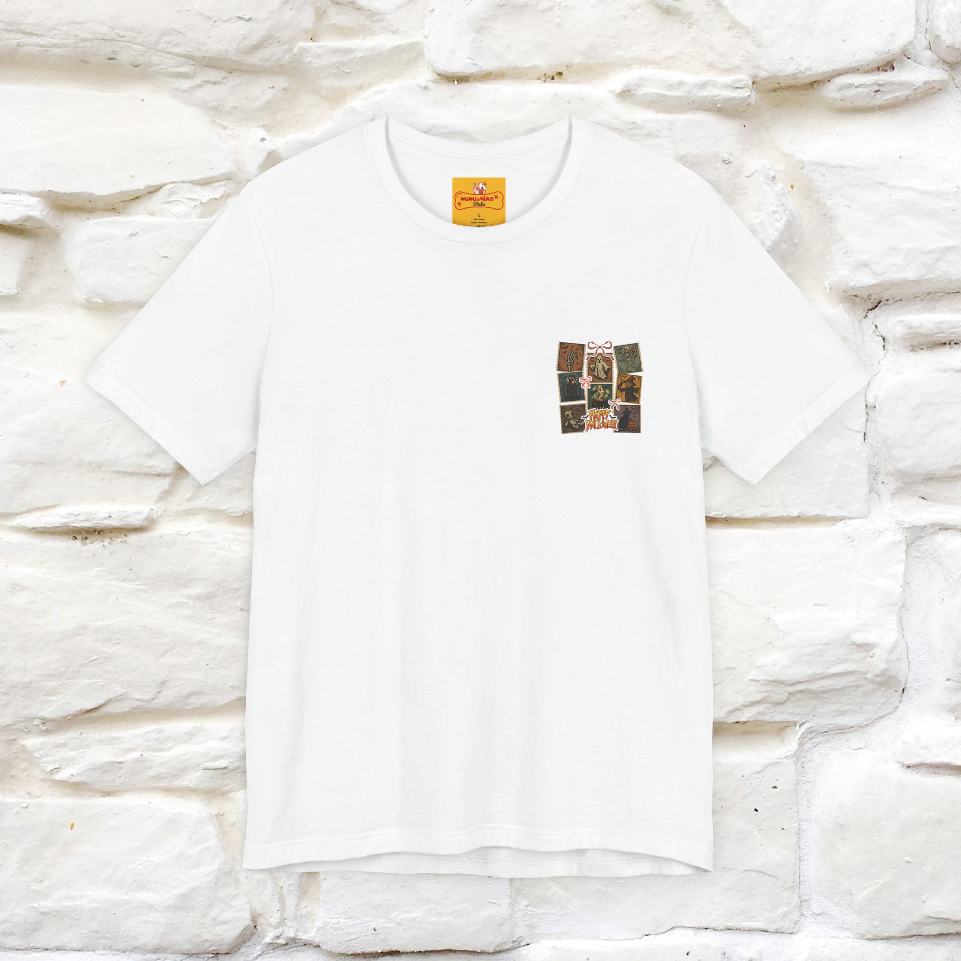 "Spooky Vibes" Cat T-shirt |Nunu&Miao Studio - Nunu&Miao Studio