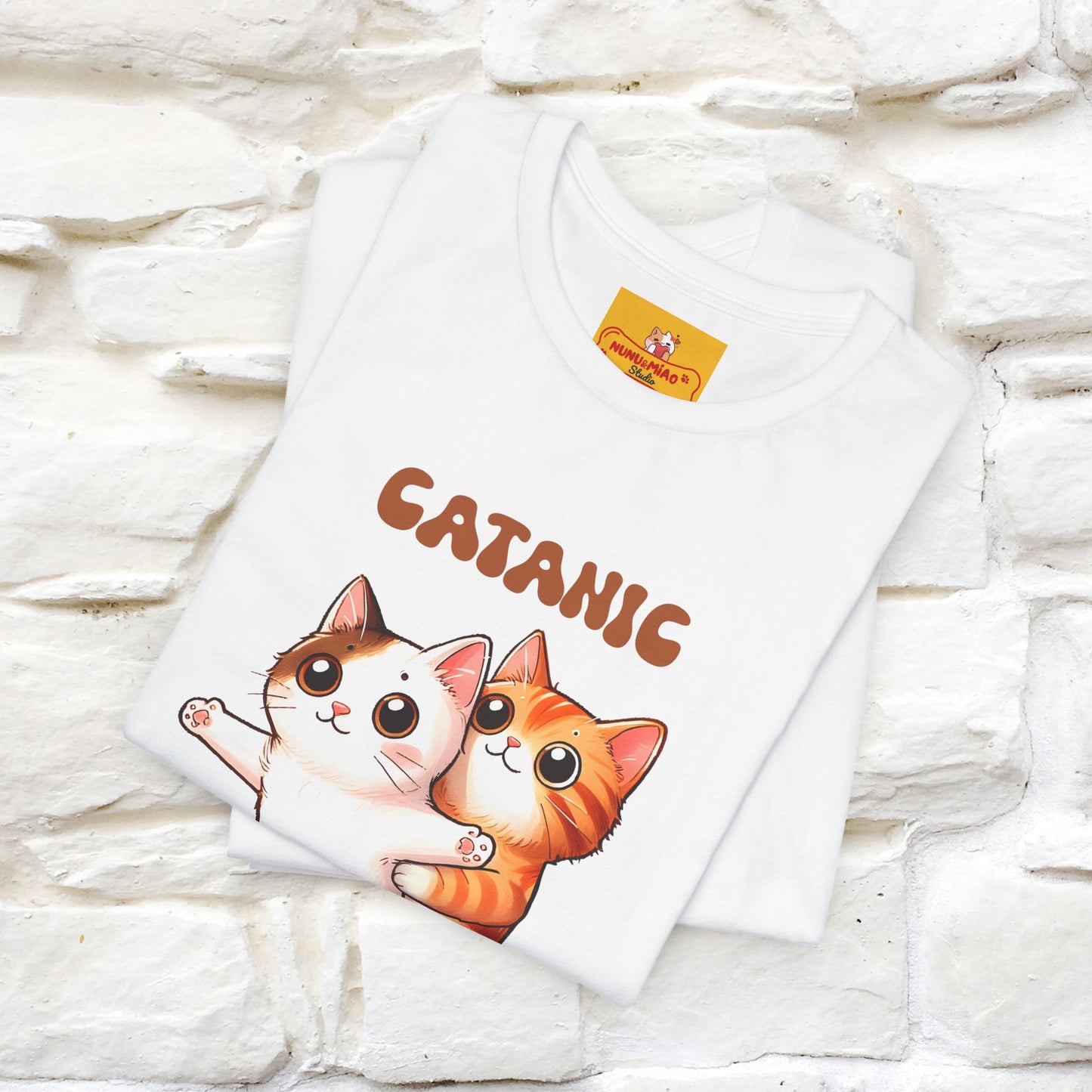 ''Catanic'' Cat T-Shirt | Nunu&Miao Studio - Nunu&Miao Studio