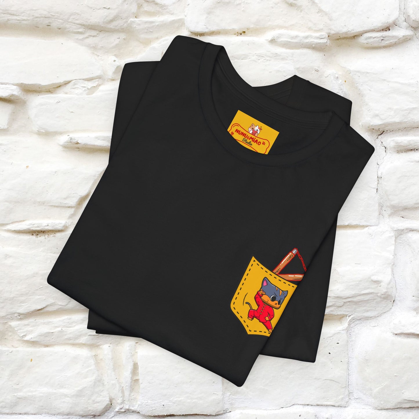 "Be Like Water: Cattitude Master | Cat T-Shirt |Nunu&Miao Studio - Nunu&Miao Studio