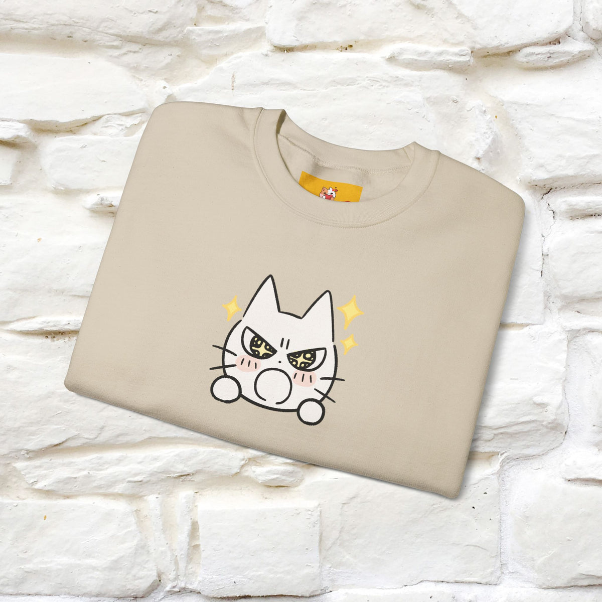 ''Don't Let Yourself Down.'' | Cute Cat Sweatshirt | Nunu&Miao Studio