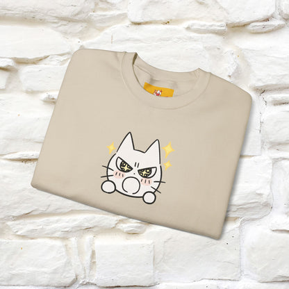 ''Don't Let Yourself Down.'' | Cute Cat Sweatshirt | Nunu&Miao Studio