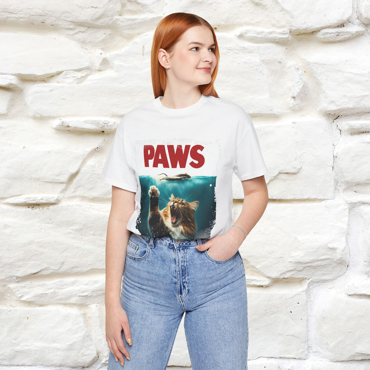 ''Paws'' Cat T-Shirt |  | Nunu&Miao Studio