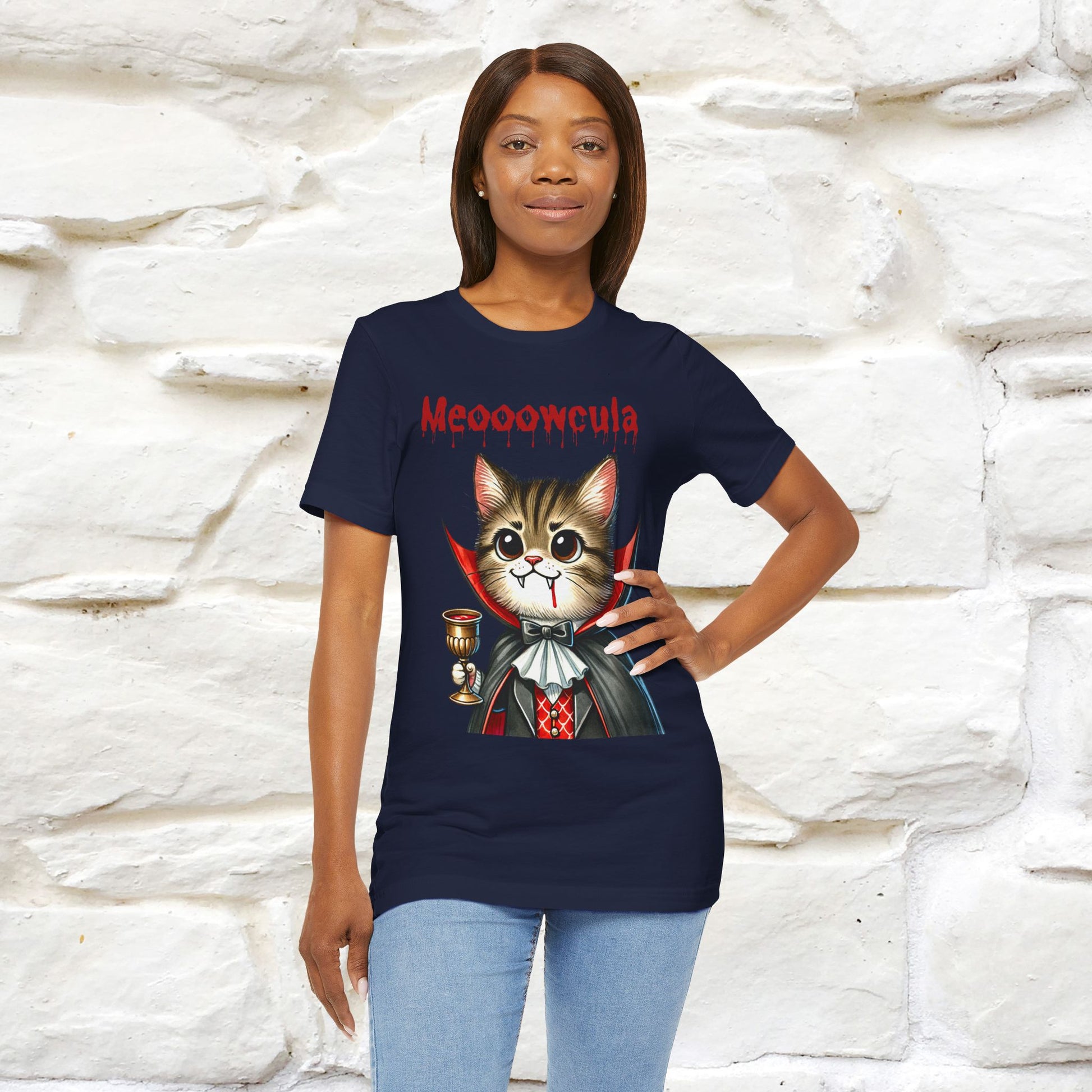 "Meooowcula" Cat T-shirt |Nunu&Miao Studio - Nunu&Miao Studio