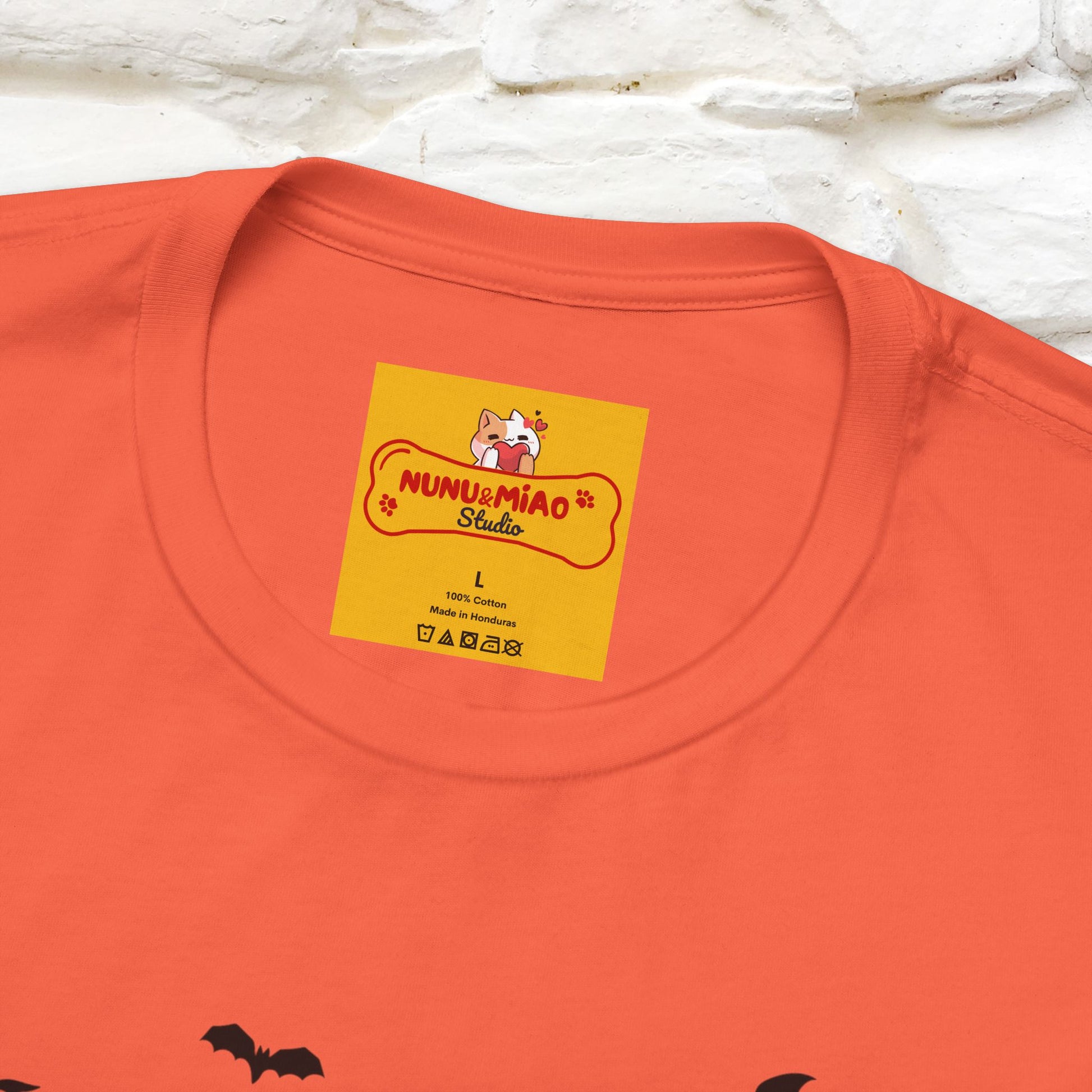 "Happy Halloween Cat Couple " Cat  T-shirt |Nunu&Miao Studio - Nunu&Miao Studio