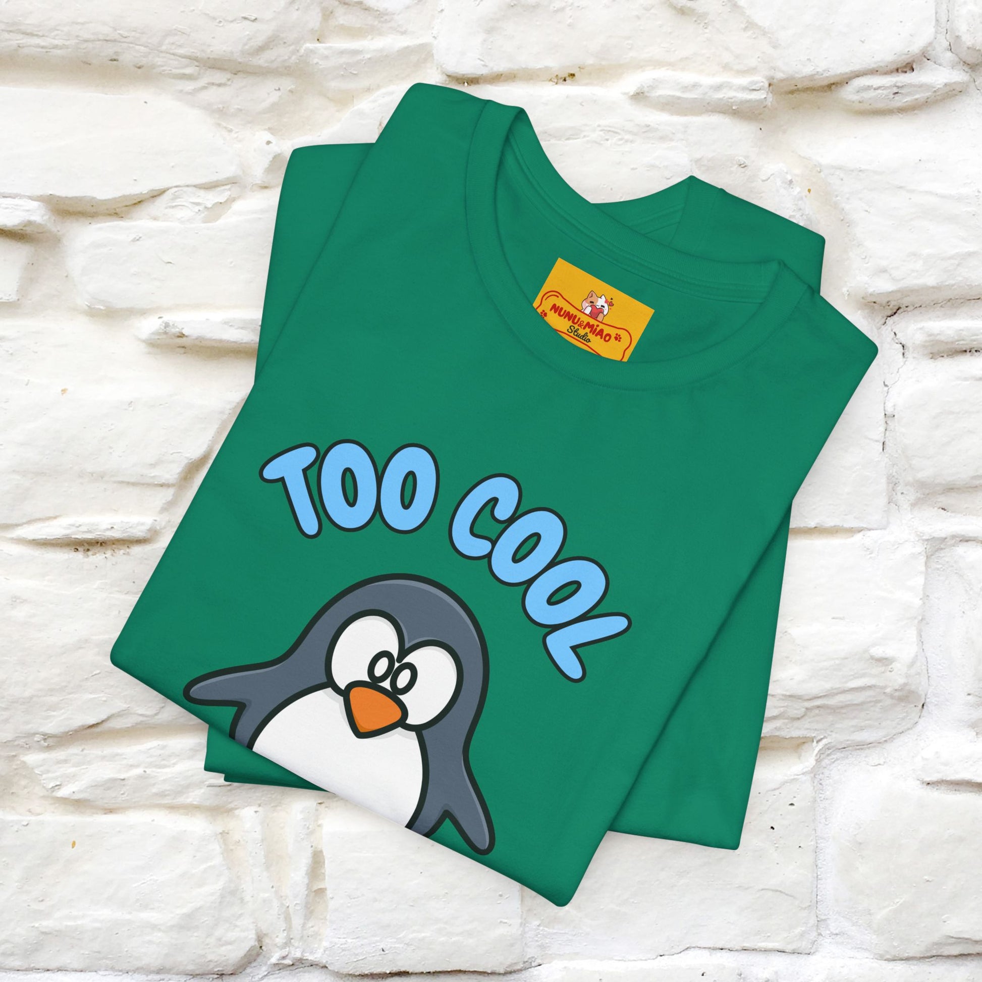 ''Too Cool For This" |Cat T-Shirt | Nunu&Miao Studio - Nunu&Miao Studio