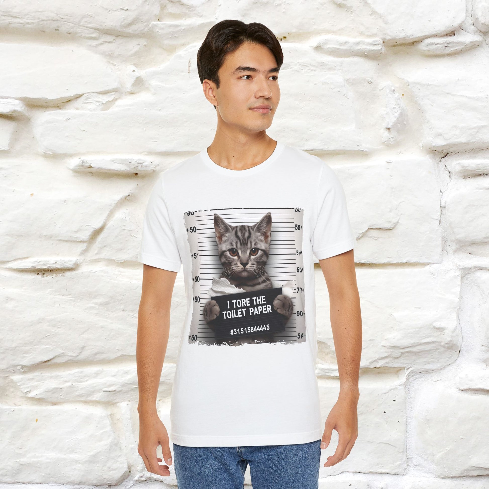 ''I Tore The Toilet Paper'' | Funny Cat T-Shirt | Nunu&Miao Studio - Nunu&Miao Studio