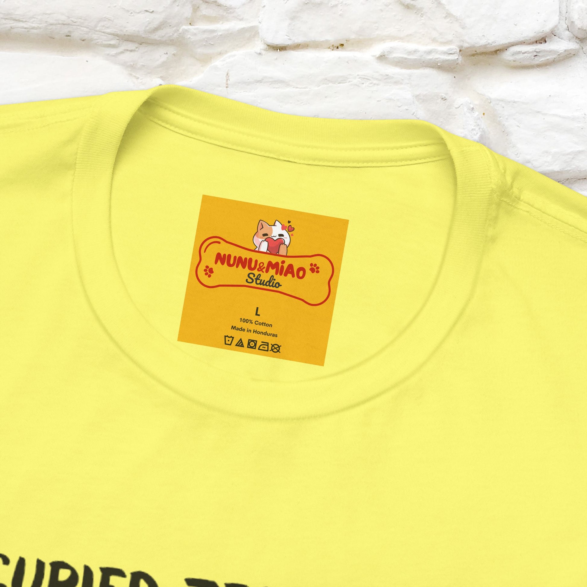 "Occupied territories?  I only occupy sofas. FreePalestine" Cat T-shirt |Nunu&Miao Studio - Nunu&Miao Studio