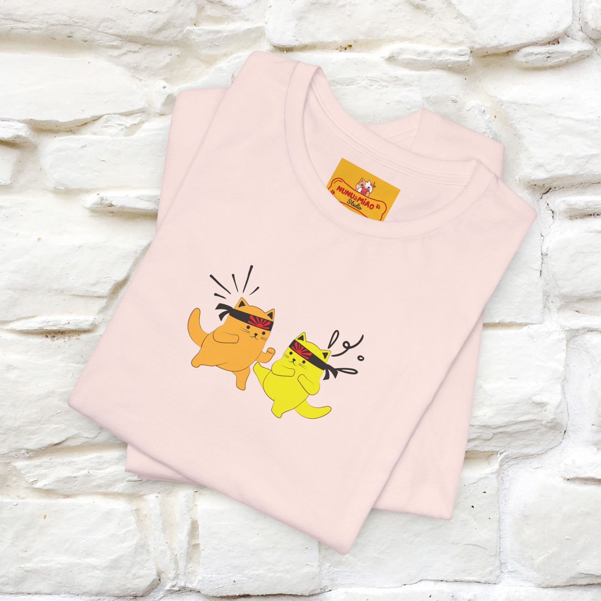 "You Have the Power to Protect Your Peace" Cat T-Shirt| Front & Back Design | Nunu&Miao Studio - Nunu&Miao Studio