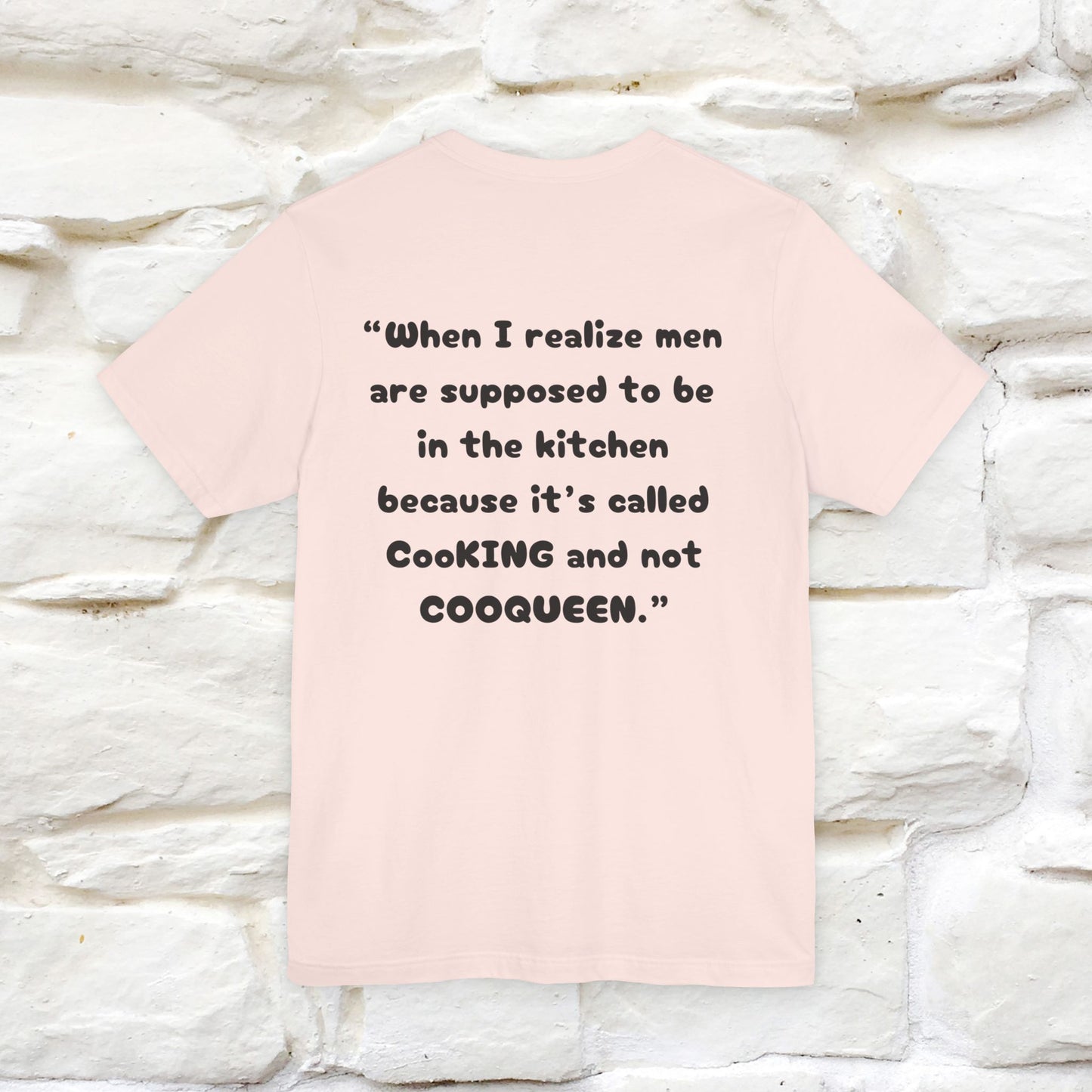’“When I realize men are ...." Funny Cat T-Shirt | Nunu&Miao Studio