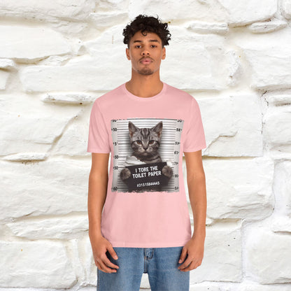 ''I Tore The Toilet Paper'' | Funny Cat T-Shirt | Nunu&Miao Studio - Nunu&Miao Studio