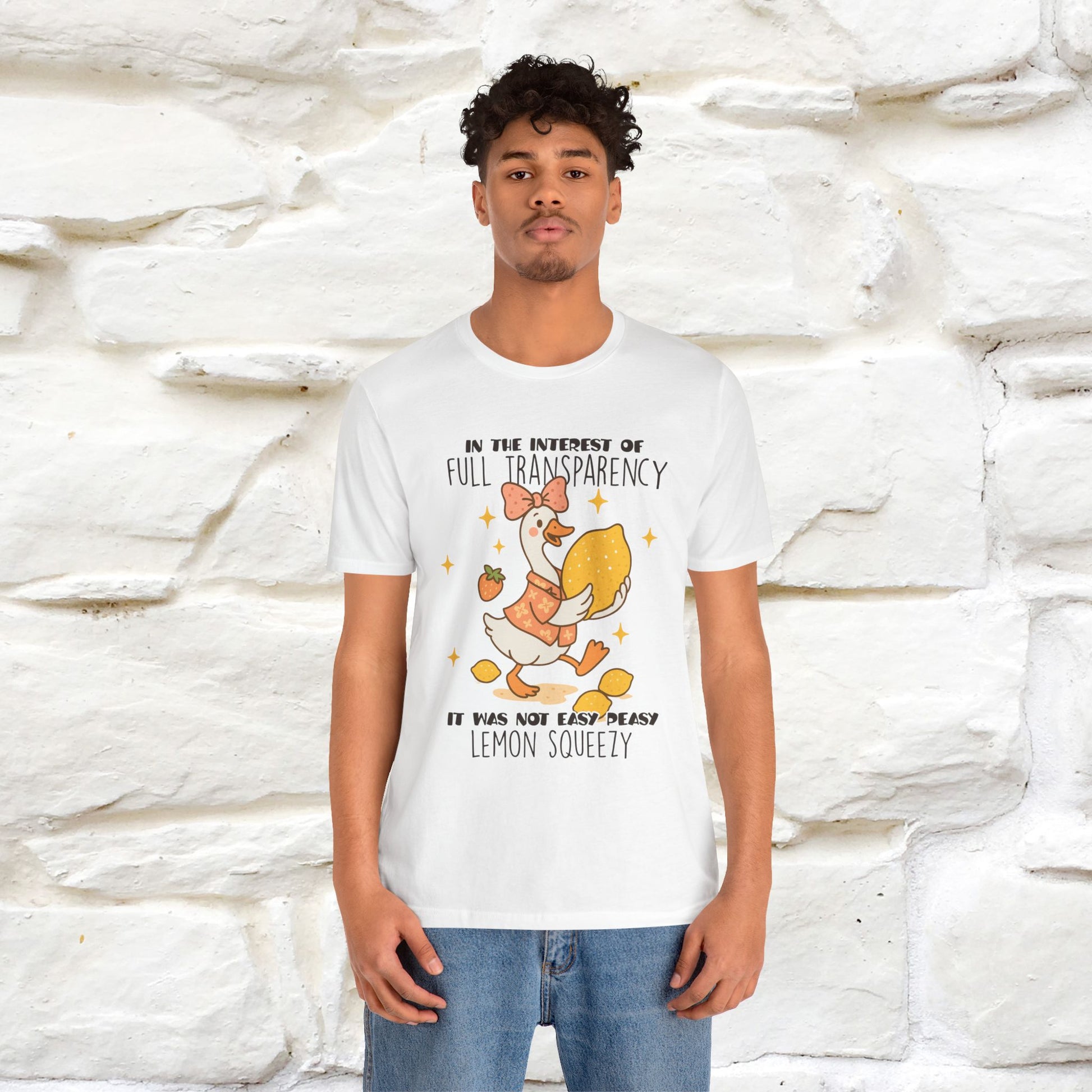 "It Was Not Easy Peasy" Funny T-shirt |Nunu&Miao Studio - Nunu&Miao Studio