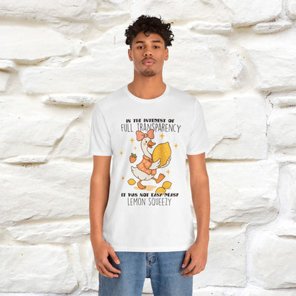 "It Was Not Easy Peasy" Funny T-shirt |Nunu&Miao Studio - Nunu&Miao Studio