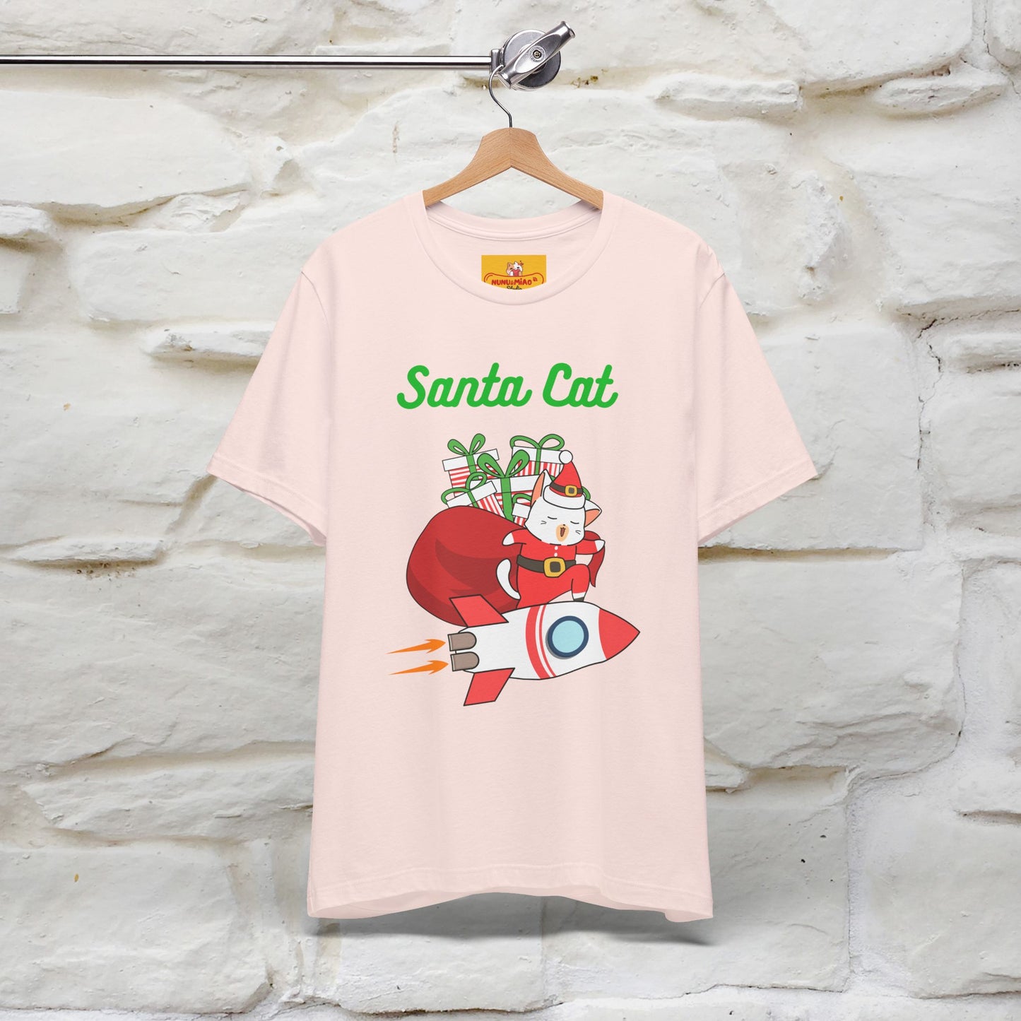 "Funny Santa Cat..." | Cat T-Shirt | Nunu&Miao Studio